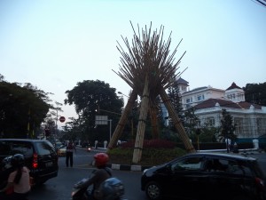 竹飾り縮